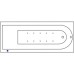 Акриловая ванна Excellent Aurum 180x80 с аэромассажем
