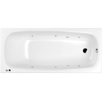 Акриловая ванна Whitecross Layla 180x80 с гидромассажем
