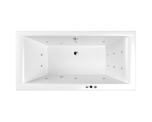 Акриловая ванна Whitecross Savia Duo 170x80 с гидромассажем