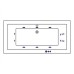 Акриловая ванна Whitecross Savia Duo 170x80 с гидромассажем
