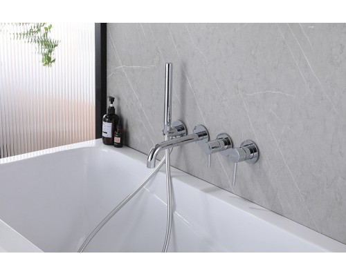 Смеситель для ванны Abber Wasser Kreis Хром