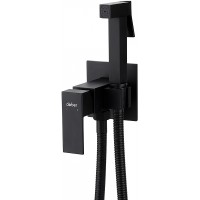 Гигиенический душ со смесителем Abber Daheim AF8226B Черный матовый