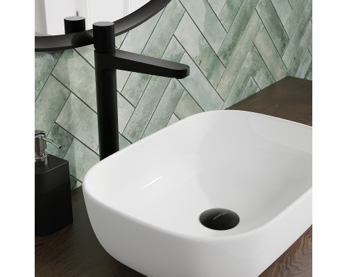 Смеситель для раковины WasserKRAFT Fulda 5203H Черный матовый