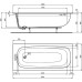 Акриловая ванна Ideal Standard I.Life 180x80 без гидромассажа