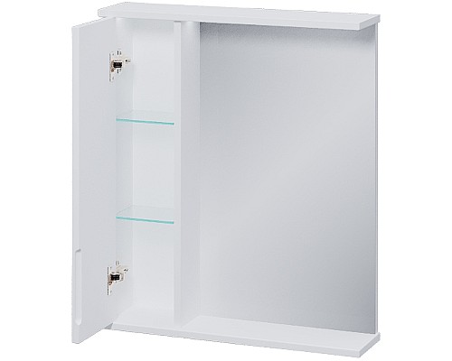 Зеркало со шкафом Volna Lake 60 L zsLAKE60.L-01 с подсветкой Белое