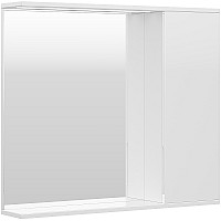 Зеркало со шкафом Volna Lake 80 R zsLAKE80.R-01 с подсветкой Белое