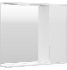 Зеркало со шкафом Volna Lake 80 R zsLAKE80.R-01 с подсветкой Белое