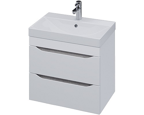 Тумба под раковину Volna Lake 80.2Y tpLAKE80.2Y-01 подвесная Белая