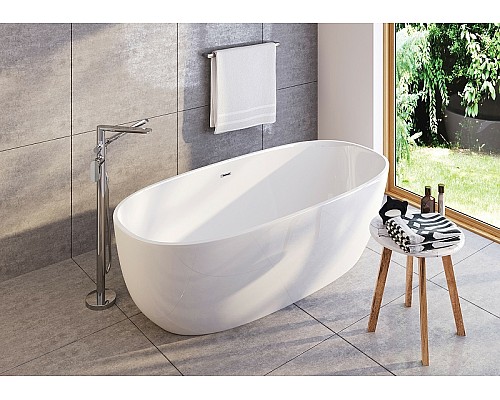 Акриловая ванна Deante Alpinia 170x80 KDU_017W без гидромассажа