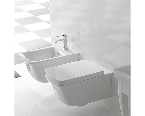 Унитаз Globo Relais RES02.BI подвесной без сиденья