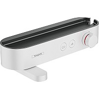 Смеситель для ванны Hansgrohe ShowerTabletSelect 400 24340700 с термостатом Белый матовый