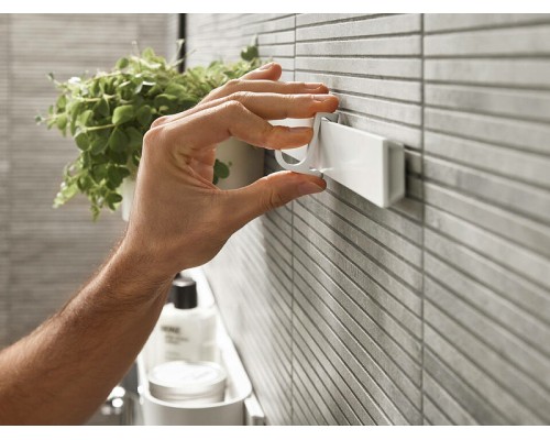 Крючок Hansgrohe WallStoris Белый матовый