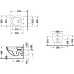 Унитаз Duravit Architec подвесной без сиденья