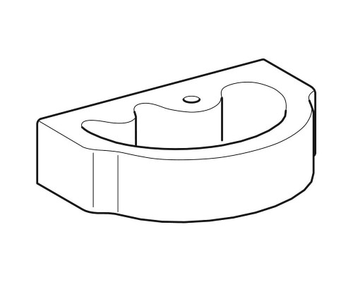 Раковина Geberit Bambini 60 326060000 детская Белая