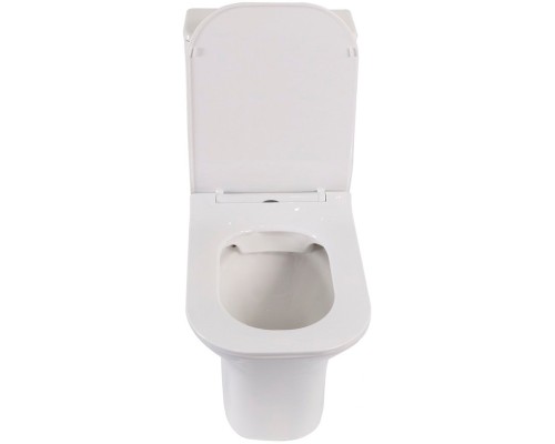 Унитаз компакт CeramaLux 1218-1A с бачком и сиденьем Микролифт