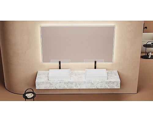 Раковина-чаша Abber Rechteck 51 AC2216 Белая