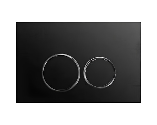 Клавиша смыва CeramaLux DC-012 Черная матовая