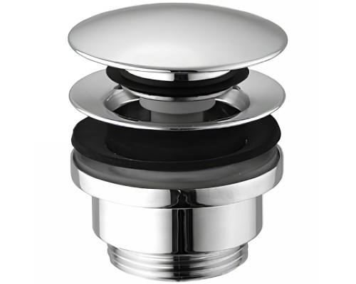 Донный клапан Gattoni Accessori 1510/00C0 click-clack Хром