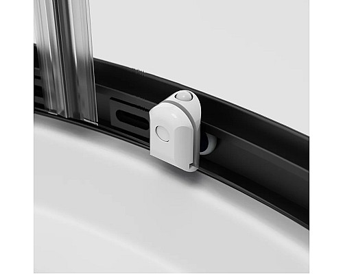 Душевой уголок AM.PM X-Joy Twin Slide 90х90 W88E-205-090BT64 профиль Черный матовый стекло прозрачное