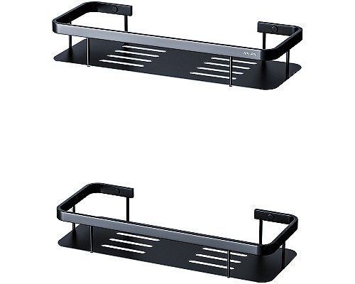 Комплект душевого уголка с душевой системой и аксессуарами AM.PM Gem S 120x80 WK93ER профиль Черный матовый стекло прозрачное