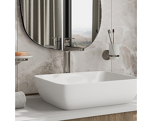 Смеситель для раковины WasserKRAFT Spree 1403H Никель