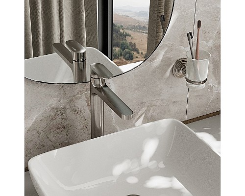 Смеситель для раковины WasserKRAFT Spree 1403H Никель