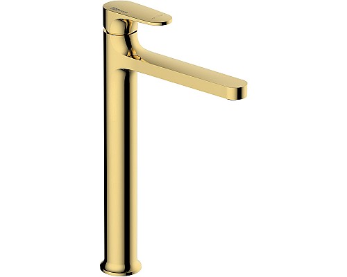 Смеситель для раковины WasserKRAFT Neckar 2103H Золото глянцевое