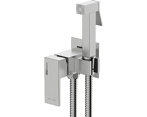 Гигиенический душ со смесителем WasserKRAFT A71338 Никель