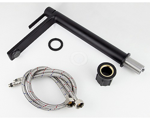 Смеситель для раковины Kaiser Serio 05411-9 Черный матовый