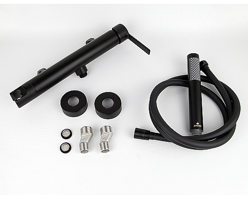 Смеситель для душа Kaiser Serio 05477-9 Черный матовый