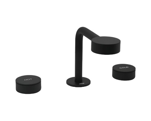 Смеситель для раковины Cisal Slim SM00102040 Черный матовый