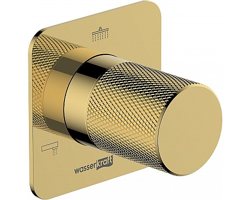 Переключатель потоков WasserKRAFT Ems A304 Золото глянцевое