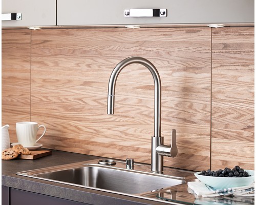 Смеситель для кухни Vitra Masterline Inox Хром