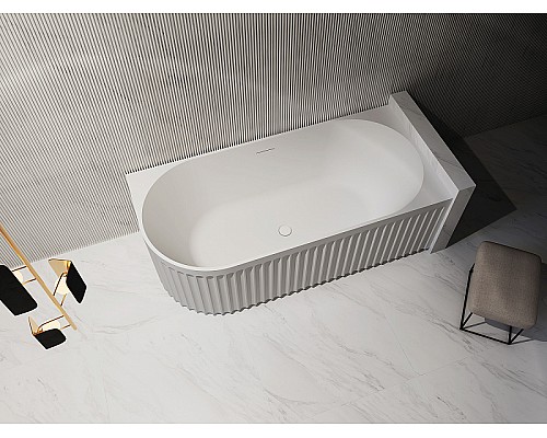 Акриловая ванна Abber 170х80 AB9412-1.7 R без гидромассажа