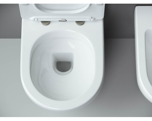 Комплект унитаза с инсталляцией Ceramicanova Metropol CN4002_1001W_1000 с сиденьем Микролифт и Белой клавишей смыва