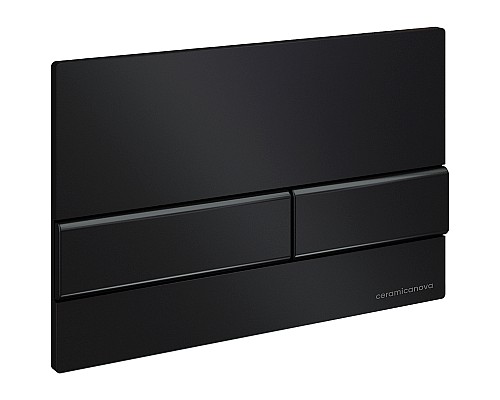 Комплект унитаза с инсталляцией Ceramicanova Metropol CN4002_1002B_1000 с сиденьем Микролифт и Черной матовой клавишей смыва