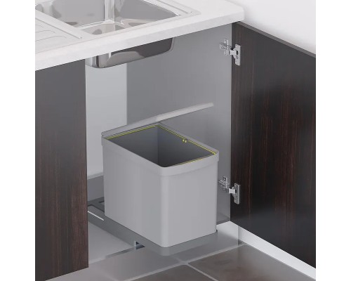 Система сортировки мусора Alveus Albio 10 1x16 L 1090331 Серая