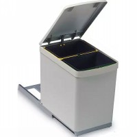 Система сортировки мусора Alveus Albio 10 1x16 L 1090331 Серая