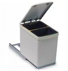 Система сортировки мусора Alveus Albio 10 1x16 L Серая