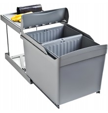 Система сортировки мусора Alveus Albio 30 2x16 L Серая