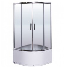 Душевой уголок Esbano ESR-8020 90x90 профиль Хром стекло рифленое