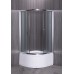 Душевой уголок Esbano ESR-8020 90x90 профиль Хром стекло рифленое
