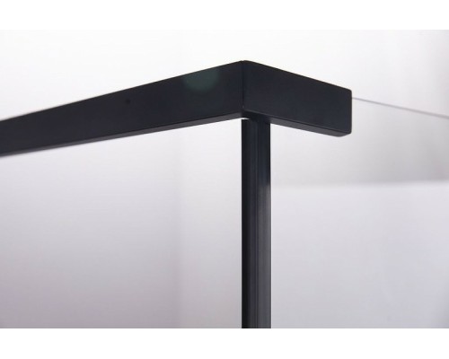 Душевой уголок Esbano ESR-7180B 120x80 профиль Черный матовый стекло прозрачное