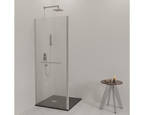 Душевая стенка RGW Z-060-3 90 352206309-11 профиль Хром стекло прозрачное