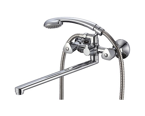 Смеситель для ванны WesnaArt Teplo TEP04-320 универсальный Хром