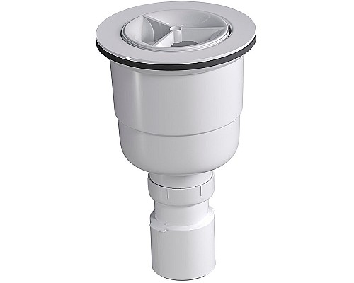 Сифон для душевого поддона RGW S-20 44242000-01 Белый