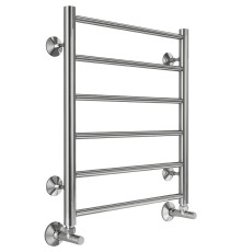 Водяной полотенцесушитель Terminus Аврора П6 500x600 4670078529893 Хром, нижнее подключение, G 1/2" ВР