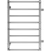Водяной полотенцесушитель Terminus Евромикс П8 500х800 бп500 4670078530158 Хром, боковое подключение, G 1" НР