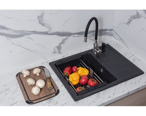Кухонная мойка Reflection Plato 57 RX1457СL Уголь