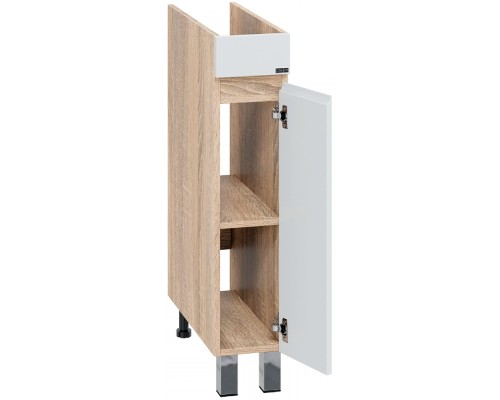 Тумба под раковину СанТа Марс 80 700355 Белая Янтарное дерево